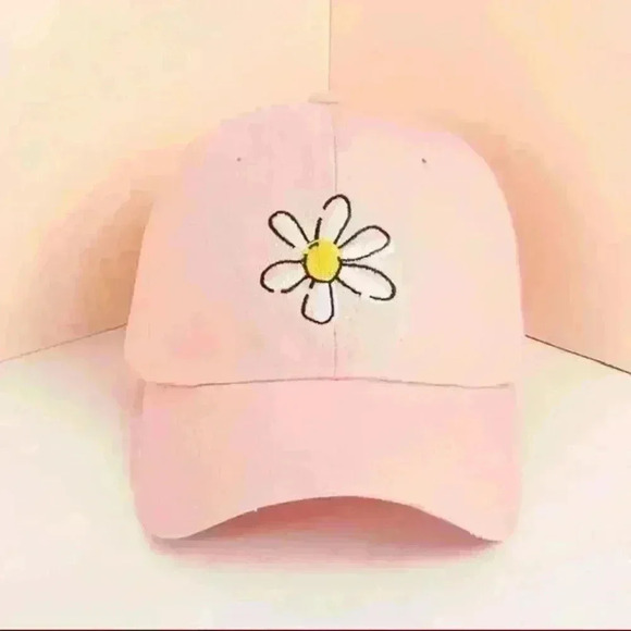 Daisy Pink Baseball Hat - Picture 1 of 2